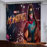 ms marvel curtains pattern blackout window drapes 0