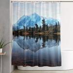 mt shuksan shower curtain 0