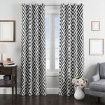 multiple exposure squares rhombuses window curtain 0