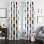 music and movie stuff window curtain 0