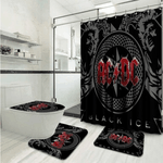 musical artists ac dc bathroom sets shower curtain sets ver2 0