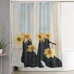 my boots shower curtain 0