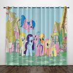 my little pony curtains pattern blackout window drapes 0