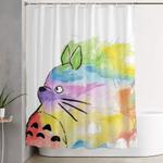 my rainbow totoro shower curtain 0