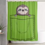 my sleepy pet shower curtain 0