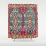 n131 heritage oriental vintage traditional moroccan style design shower curtain 0