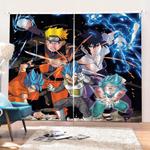 naruto curtains cosplay blackout window drapes for room decoration 0