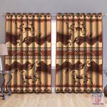 native american pattern window curtains horse pride wild freedom home decor blackout window curtains 100 polyester 417 1079 0