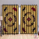 native american pattern window curtains native tribes hunter bull bear moose blackout window curtains 100 polyester 417 1079 0