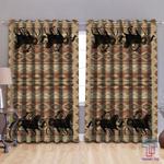native american pattern window curtains wild horses pride running tribes blackout window curtains 100 polyester 417 1079 0