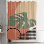 nature geometry i shower curtain 0