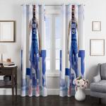 nba phils player window curtain 0