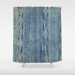 ndop cameroon west african textile print shower curtain 0