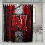 nebraska cornhuskers shower curtains 0