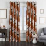 neko mask demon slayer window curtain 0