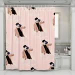 nekoma captain anime haikyuu shower curtains 0