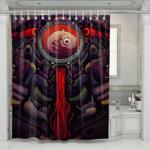 neon genesis evangelion robot system shower curtains 0