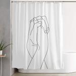 never let me go ii shower curtain 0