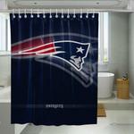 new england patriots glow shower curtains 0