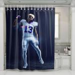 new york giants winner vibe shower curtains 0