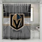 nhl arena vegas golden knights shower curtains 0