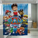 nickelodeon paw patrol animation shower curtains 0