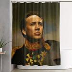 nicolas cage replaceface shower curtain 0