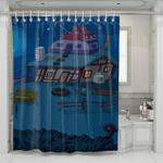 night adventure time place shower curtains 0