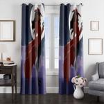 night carmen sandiego window curtain 0