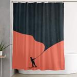 night fills up the sky shower curtain 0