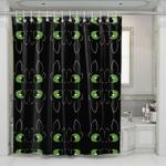 night fury toothless face shower curtains 0
