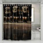 night with vegas golden knights shower curtains 0