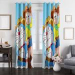 nobita and doraemon window curtains 0