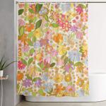 nostalgia in the garden shower curtain 0