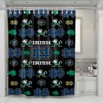 notre dame irish shower curtains 0