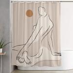 nude 2 shower curtain 0