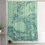 ocean breath shower curtain 0