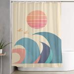 ocean call shower curtain 0