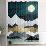 ocean stars shower curtain 0