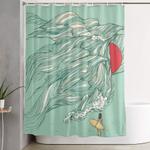 ocean summer shower curtain 0