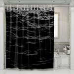 ocean wave in the night shower curtains 0