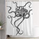 octopus shower curtain 0