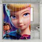 off white anime girl shower curtains 0