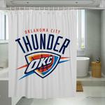 oklahoma city thunder okc nba shower curtains 0