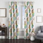 one eye minions with cute fashion window curtain 0