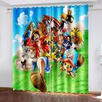 one piece curtains pattern blackout window drapes 0