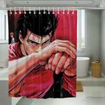 one punch man season 2 art shower curtains 0