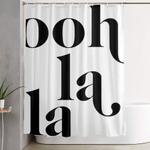 ooh la la shower curtain 0