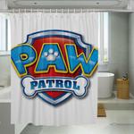 opening logo paw patrol dog shower curtains 0