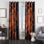 orange shadow enchantment window curtain 0